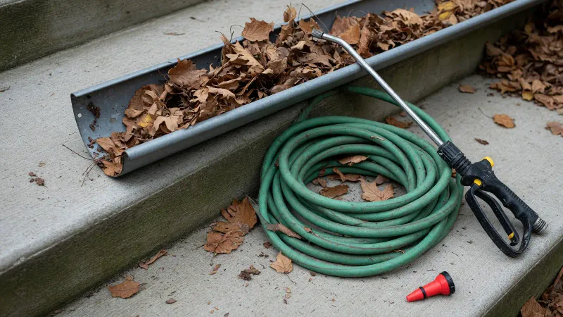 Clean the Gutters. Leave the Red Nozzle Alone.