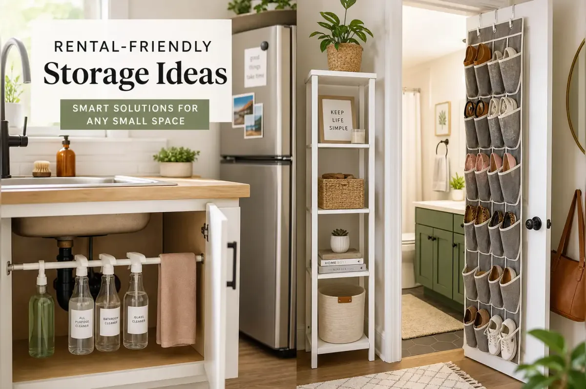 Rental-Friendly Organization: No-Damage Hacks That Won't Cost Your Deposit