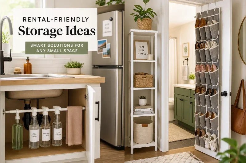 Rental-Friendly Organization: No-Damage Hacks That Won't Cost Your Deposit